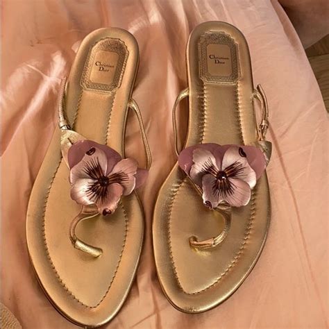 dior flip flop|christian Dior flip flops.